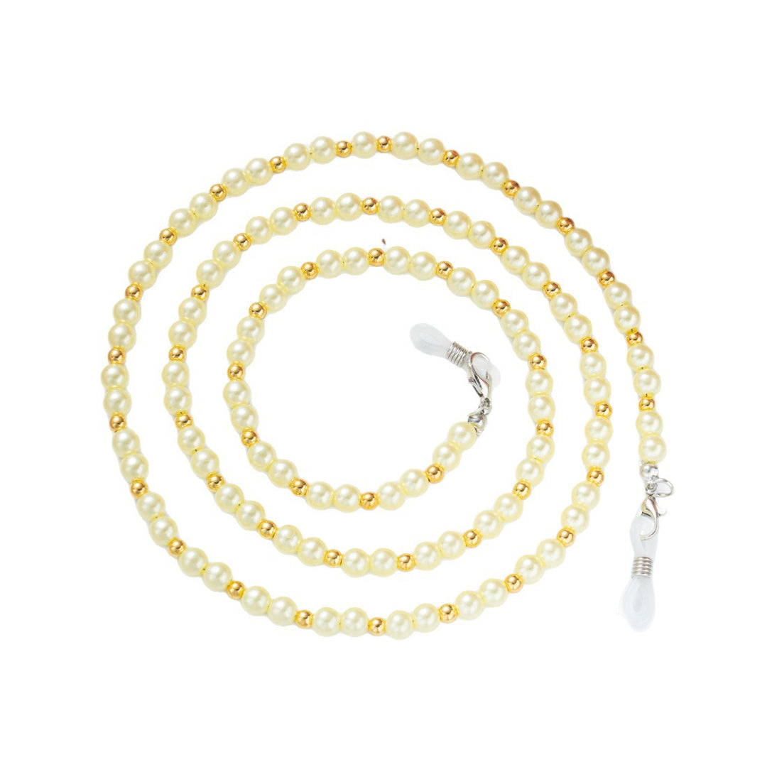 Stylische Perlen-Brillenband Karnz