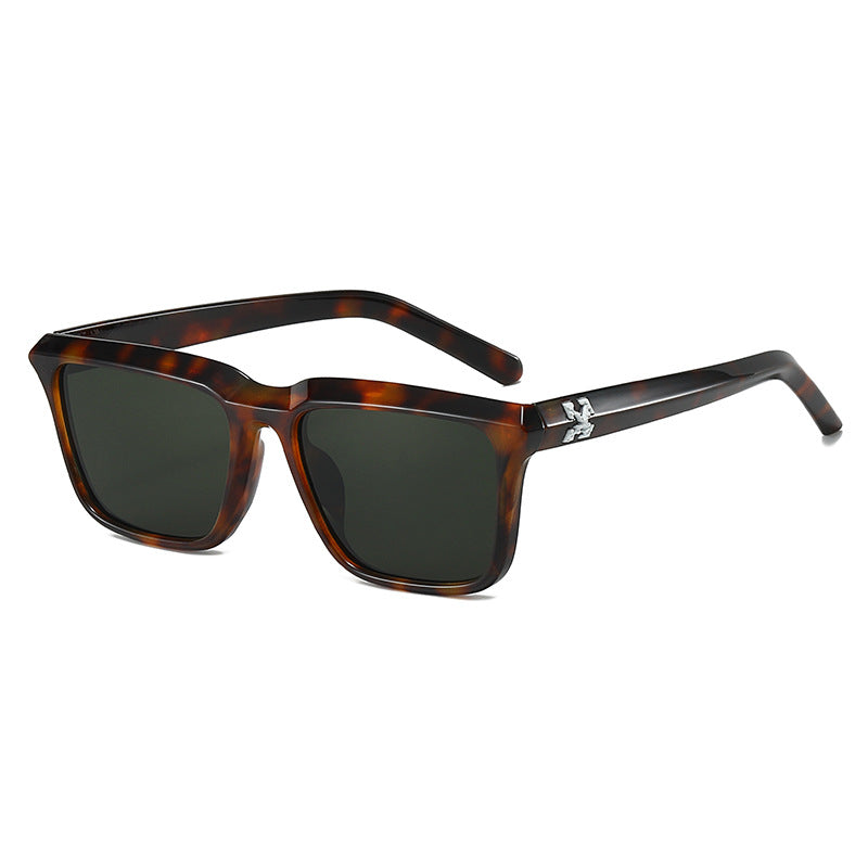 Damen modische Sonnenbrille im modernen rechteckigen Design Karnz