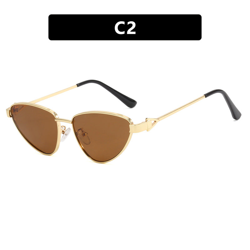 Damen Cat-Eye Sonnenbrille mit elegantem und flexiblem Rahmen Karnz
