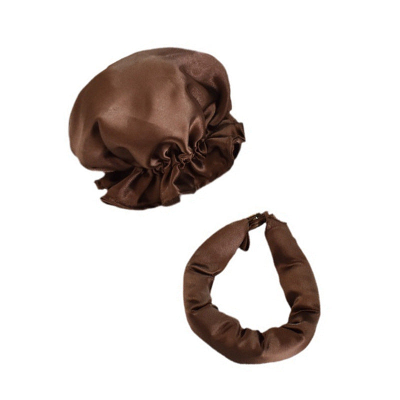 Satin Schlafhaube