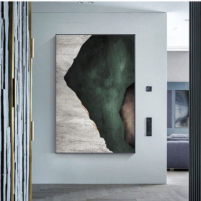 Abstrakte Texturierte Wandkunst für Innenräume