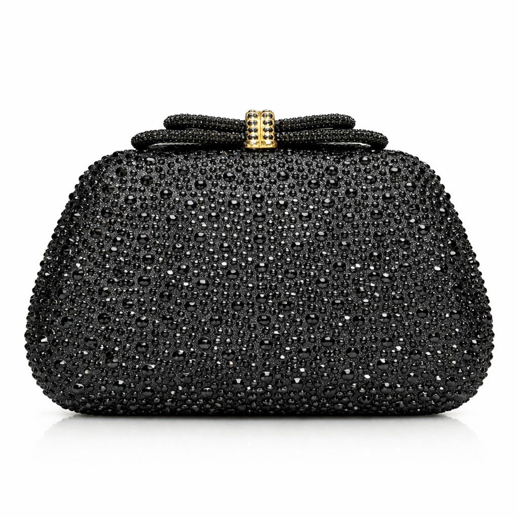 Elegante gesteppt Satin Abendhandtasche