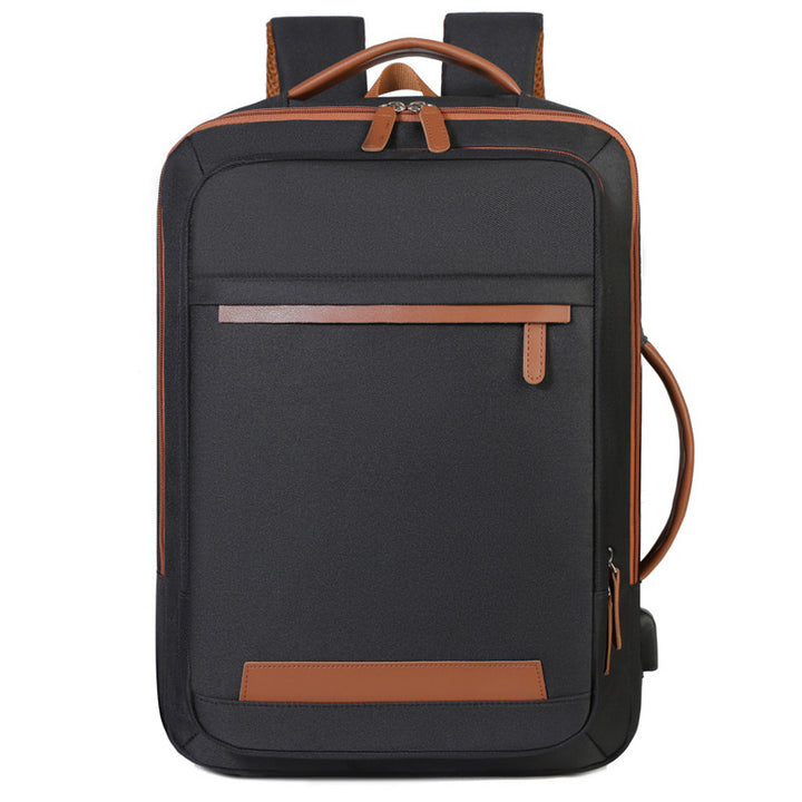 Eleganter Strukturierter Laptop-Rucksack Karnz