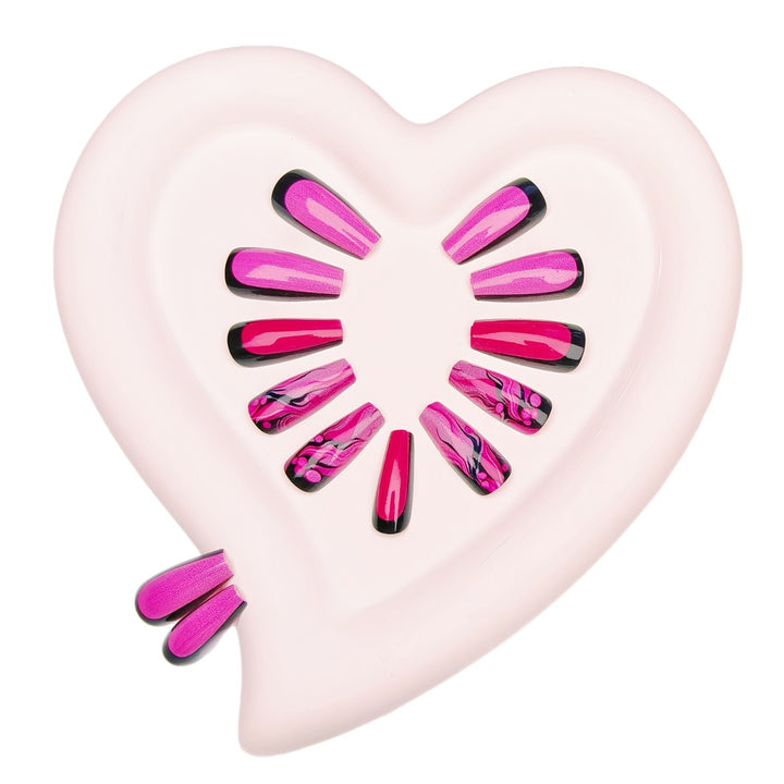 Künstlerische Stiletto-Nagelkunst