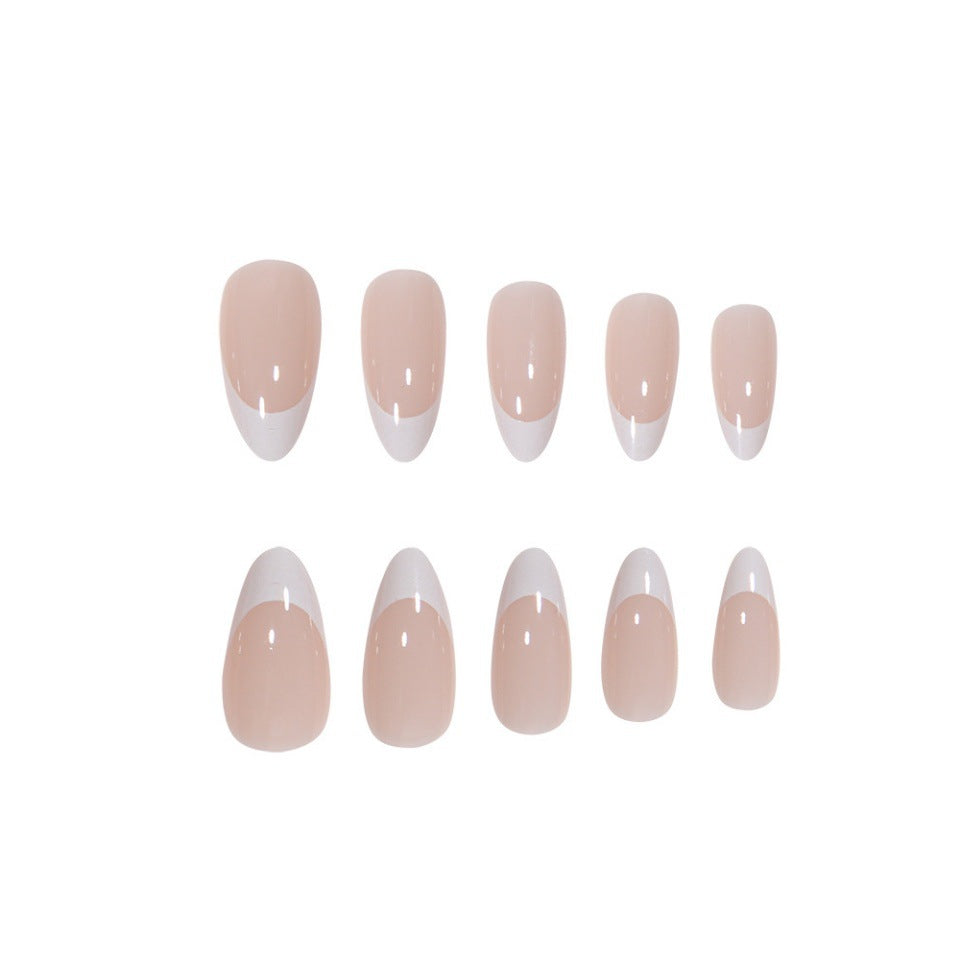 Elegantes French Tip Press-On Nail Set Karnz