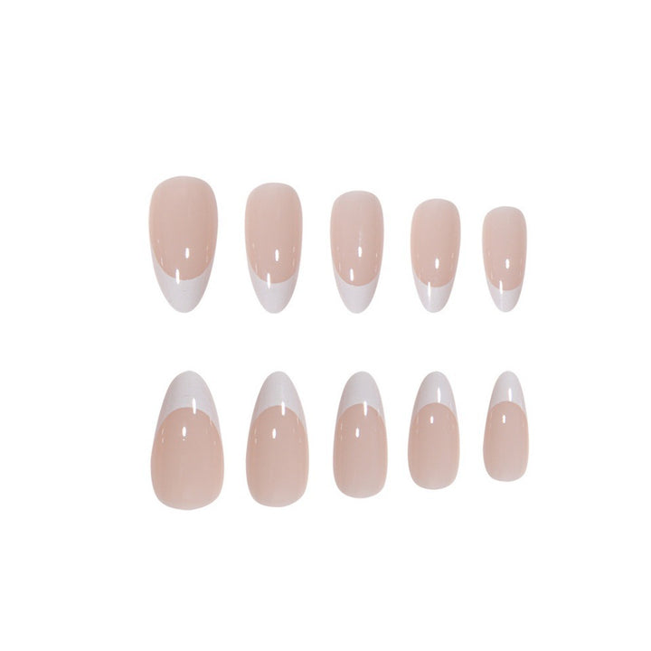 Elegantes French Tip Press-On Nail Set Karnz