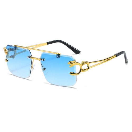 Fette Aussage Geometrische Sonnenbrille