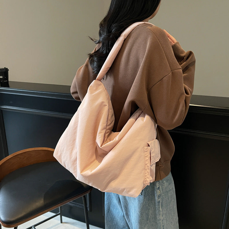 Knoten-Handgriff Canvas Tasche Karnz