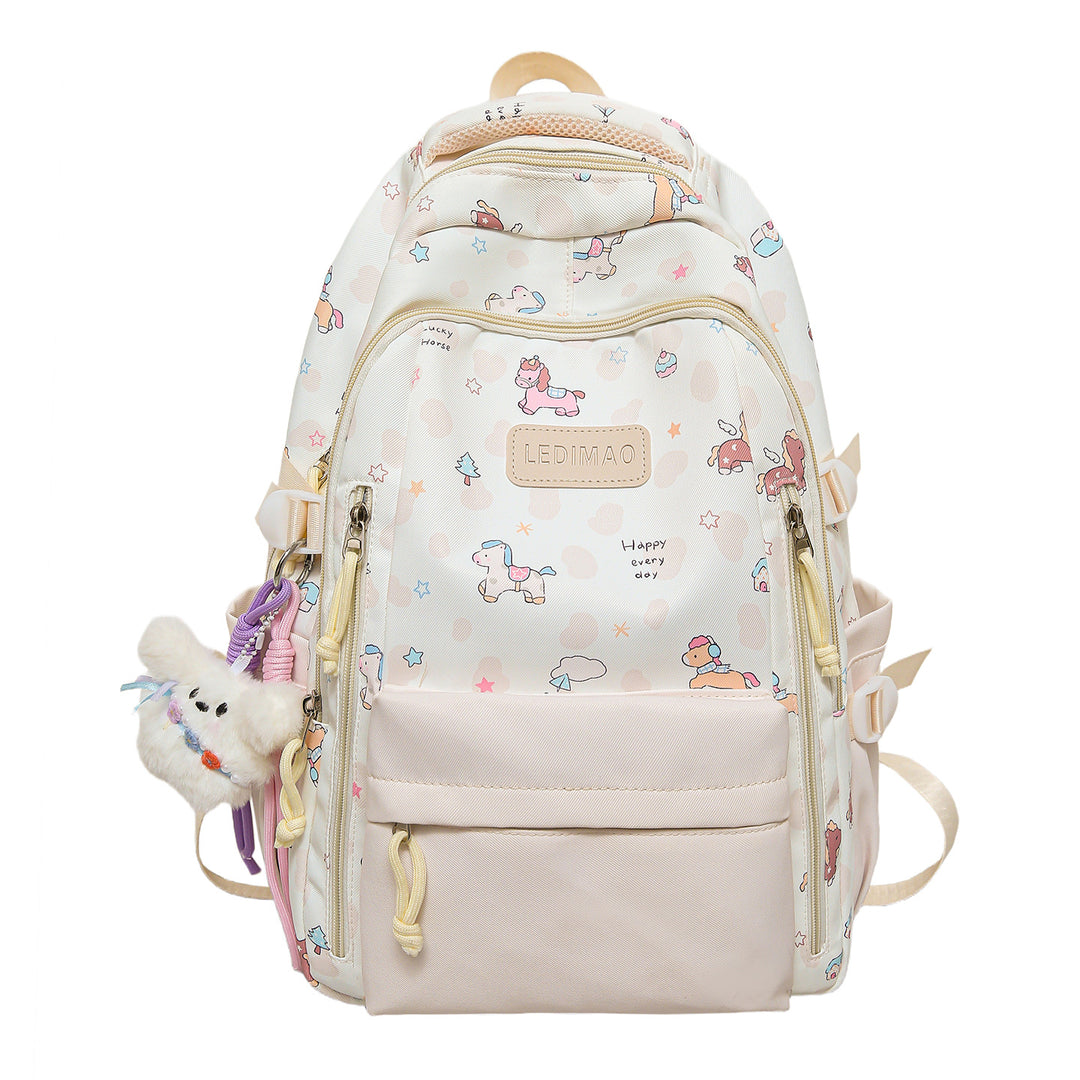 Verspielter Cartoon-Charakter-Rucksack Karnz