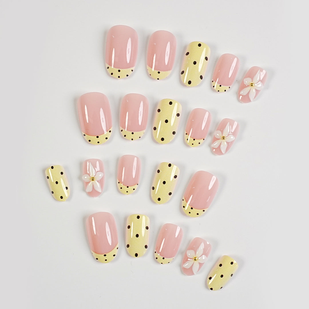 Künstlerisches Press-On-Nagelset