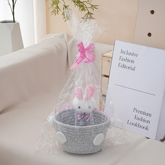 Kuscheliger Aufbewahrungskorb mit Bärenmotiv Karnz