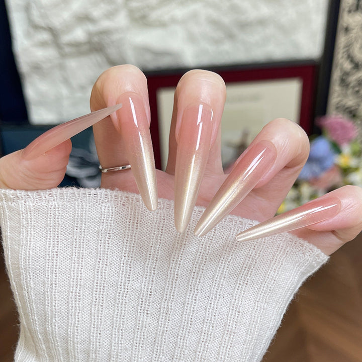Glamouröse Stiletto Press-On Nagelverlängerungen Karnz