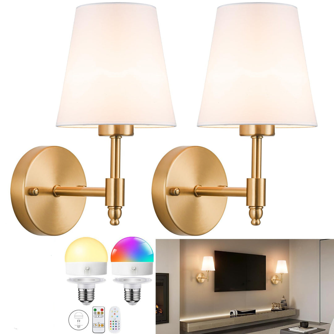 Moderner minimalistischer Wandlicht