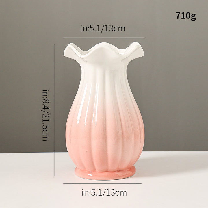 Dekorative Keramikvase