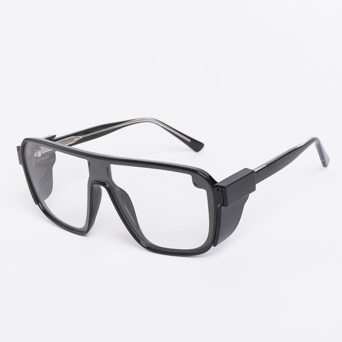 Damen sportliche Sonnenbrille im futuristischen Design mit farbigen Gläsern Karnz