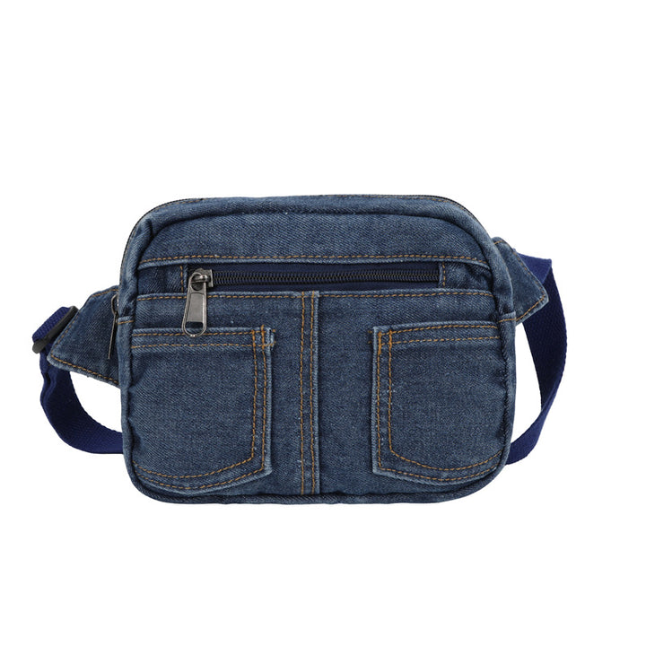 Komfortable Denim Umhängetasche Karnz