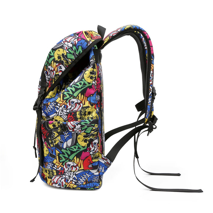 Blumenmuster Abenteuer Rucksack Karnz