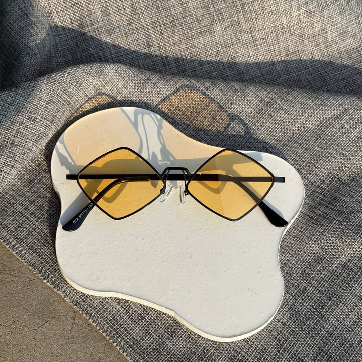 Geometric Frame Sunglasses Karnz