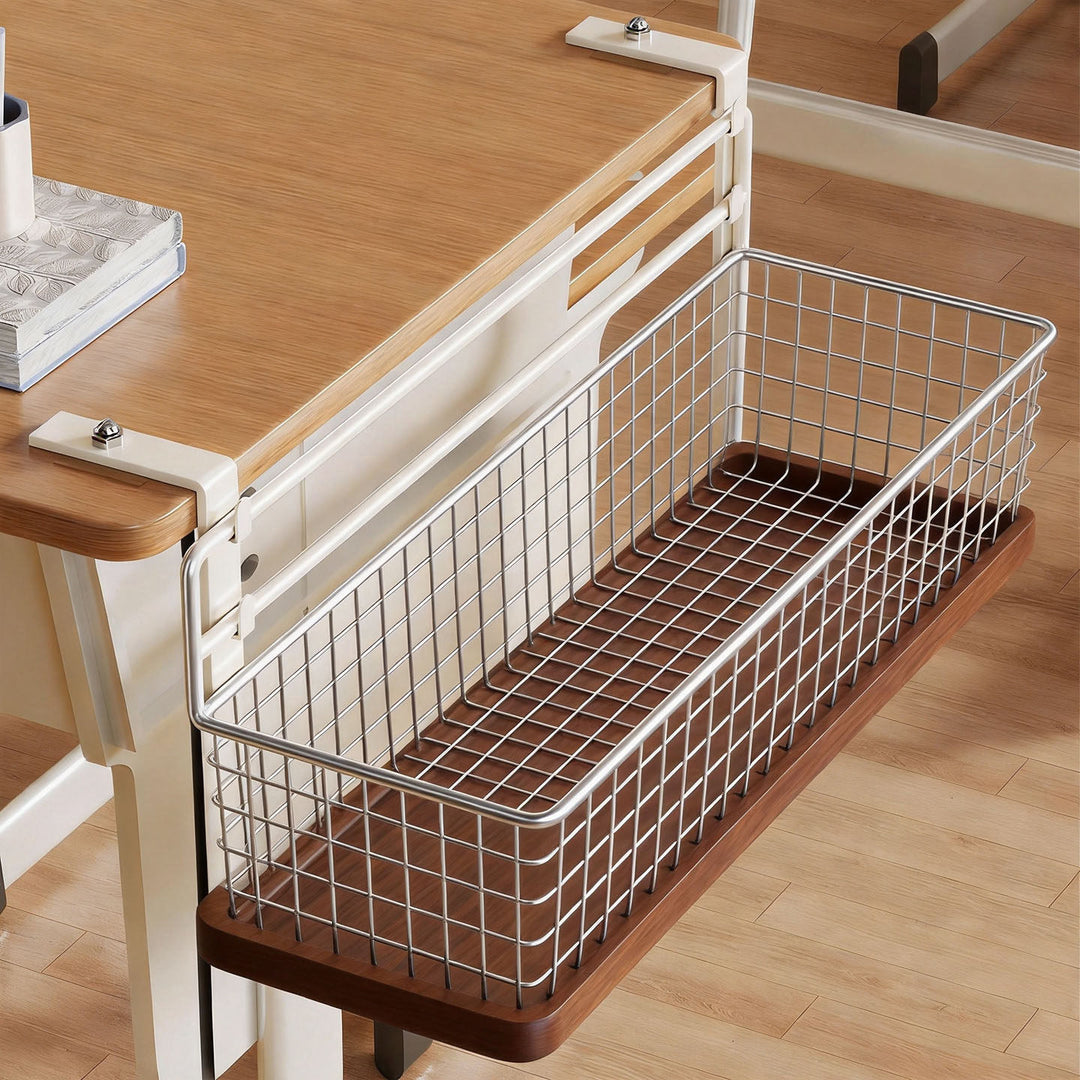 Unter-Desk Klemmbefestigung Mesh Aufbewahrungskorb Organizer