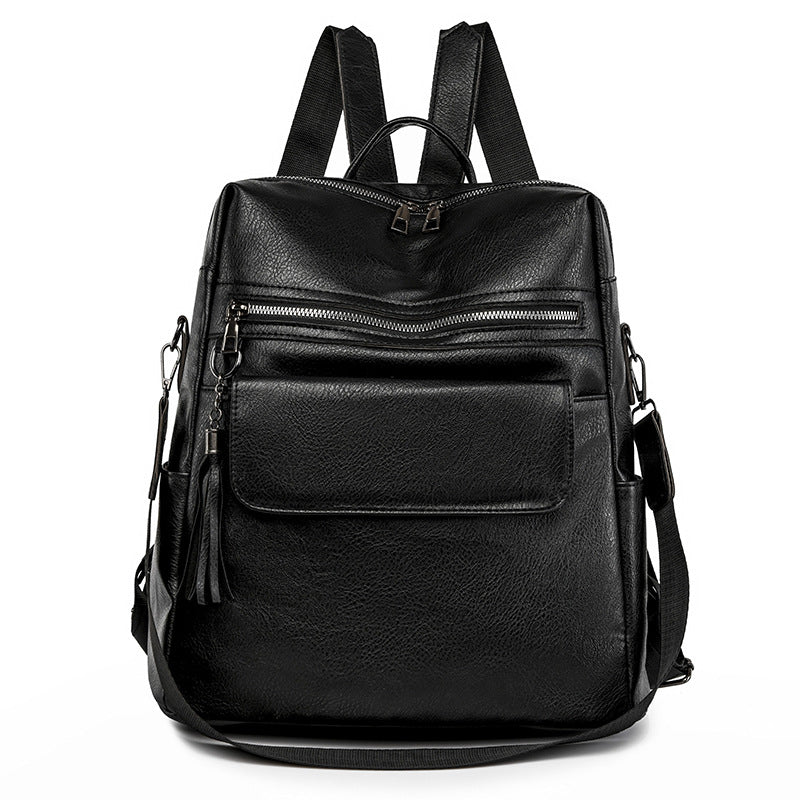 Multi-Funktionaler Kunstleder-Rucksack Karnz