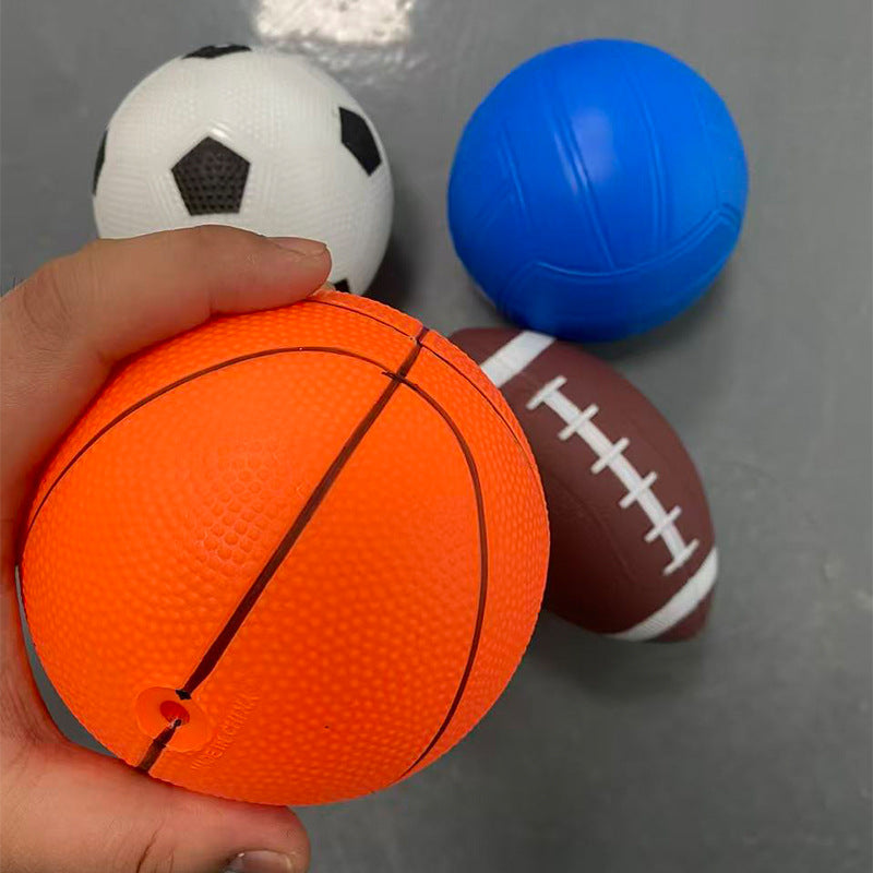 Unisex Sportballset in praktischem Transportbeutel Karnz