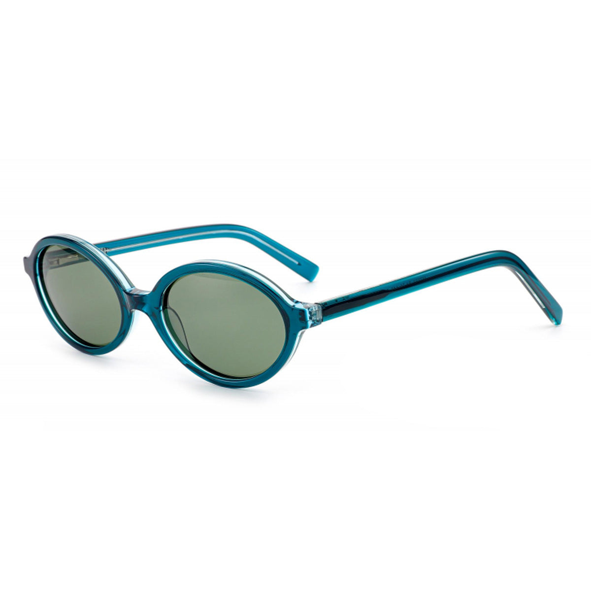 Damen Designer Sonnenbrillen mit zeitlosem Oval-Design Karnz