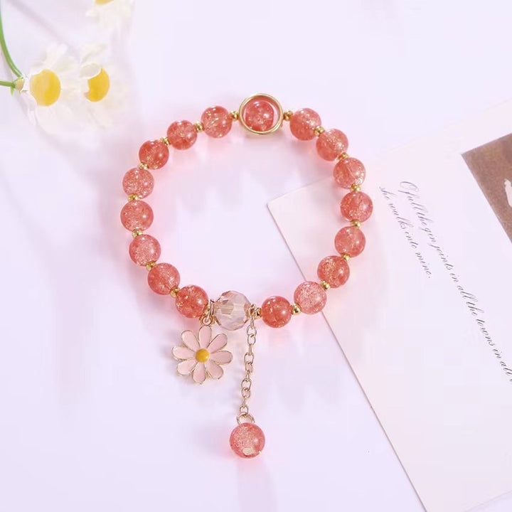 Elegantes Armband mit Blumenanhänger Karnz