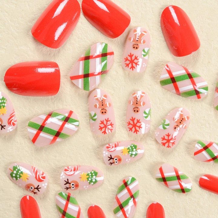 Festliche Nageldesign Karnz