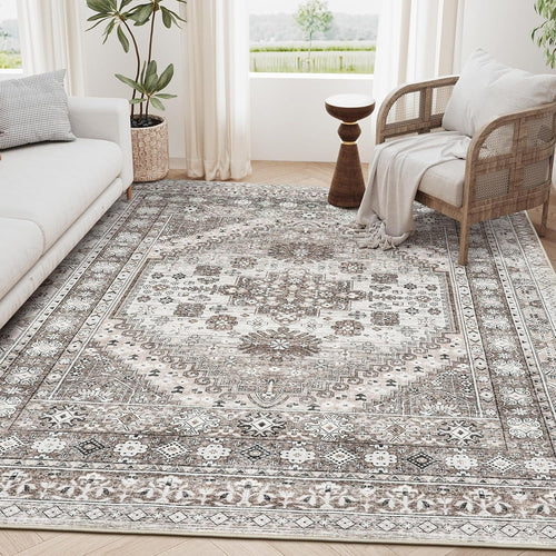Vintage-inspirierter dekorativer Teppich