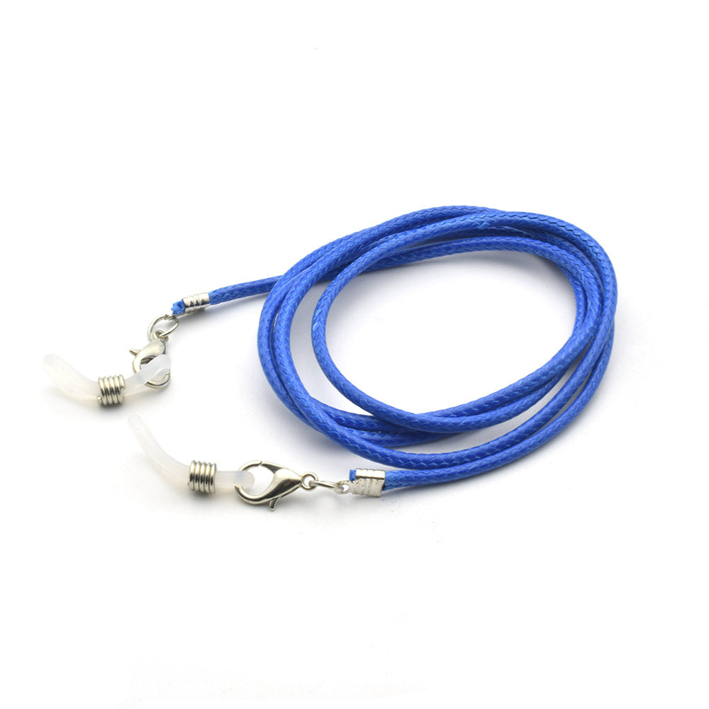 Geflochtener Leder-Brillenhalter Karnz