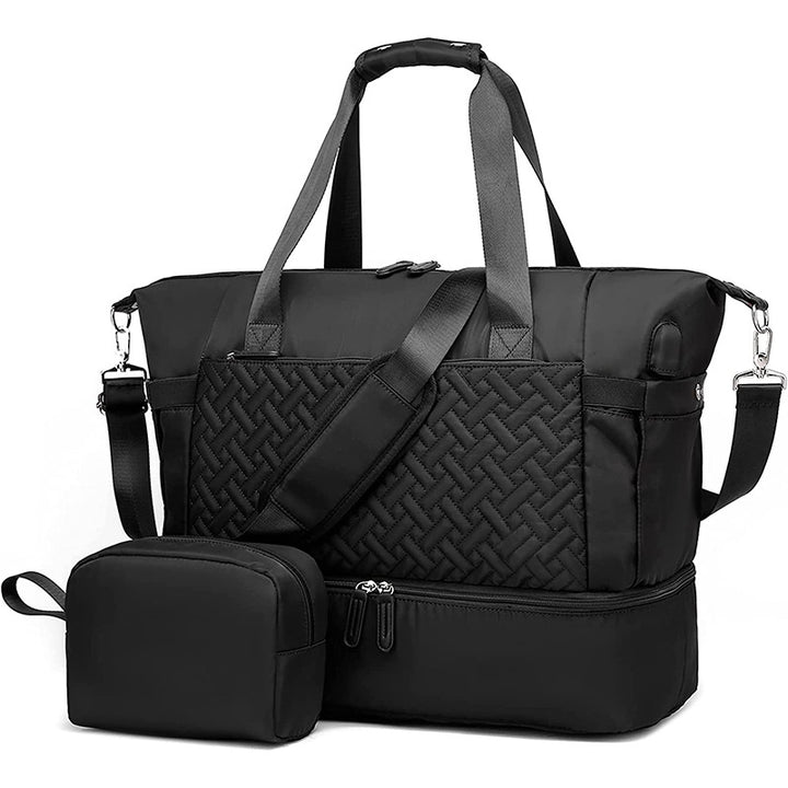 Multikomponenten-Reise-Dufflebag mit USB-Ladeanschluss Karnz