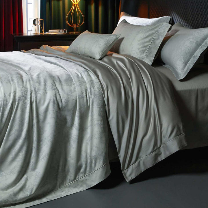 Luxus Jacquard Bettbezug Set