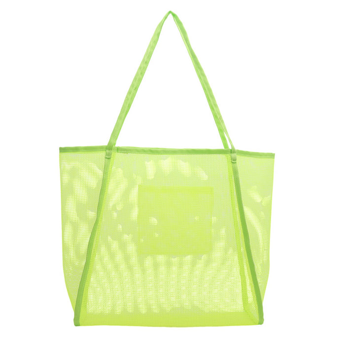 Geräumige Mesh Strandtasche