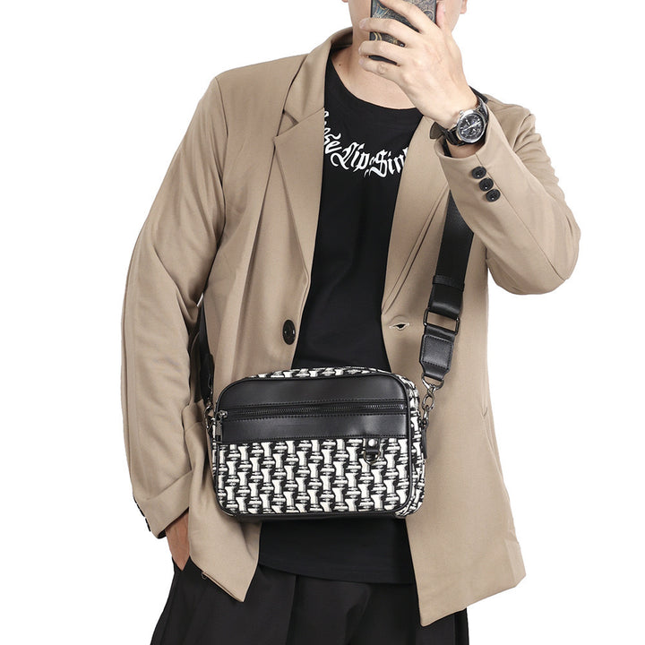 Elegante Umhängetasche mit Strukturiertem Design Karnz