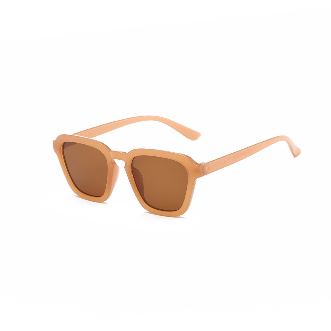 Damen stilvolle quadratische Sonnenbrille mit UV-Schutz Karnz