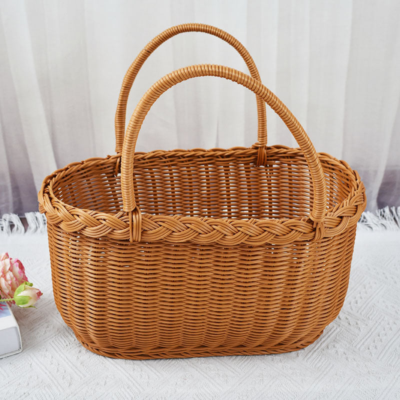 Geflochtene Woven Aufbewahrungskorb Karnz