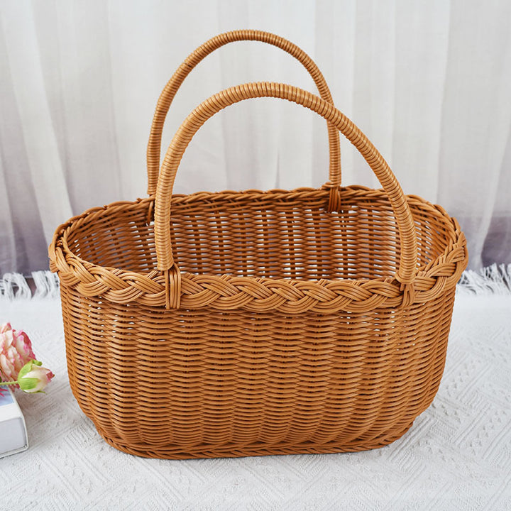Geflochtene Woven Aufbewahrungskorb Karnz