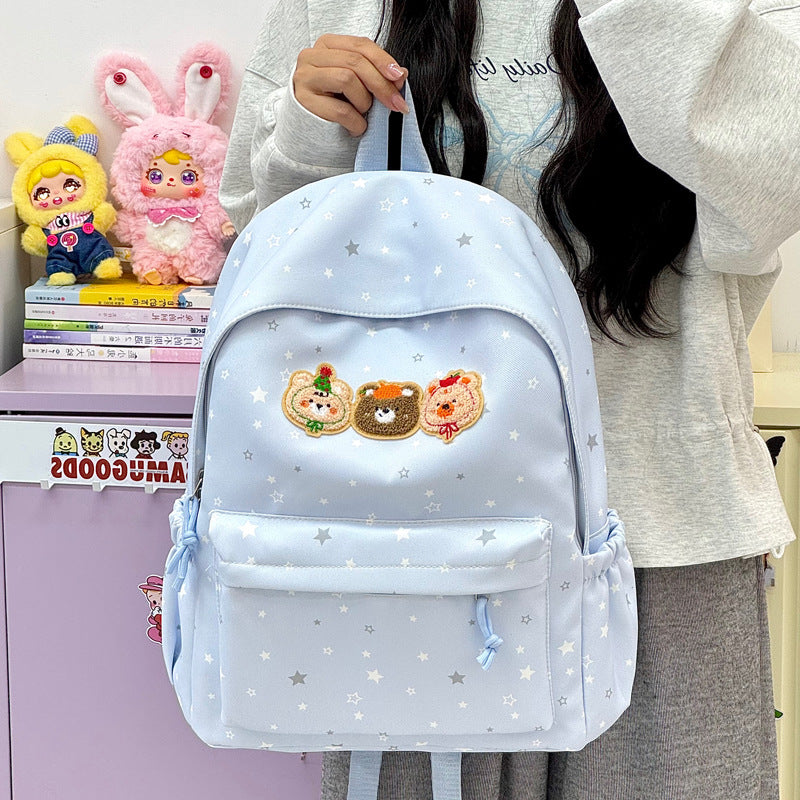 Spaß-Themen Bestickter Charakter Rucksack Karnz