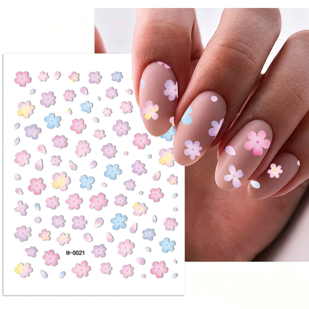 Kreative Nagelkunst Aufkleber