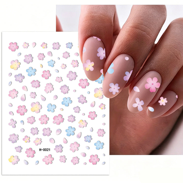 Kreative Nagelkunst Aufkleber