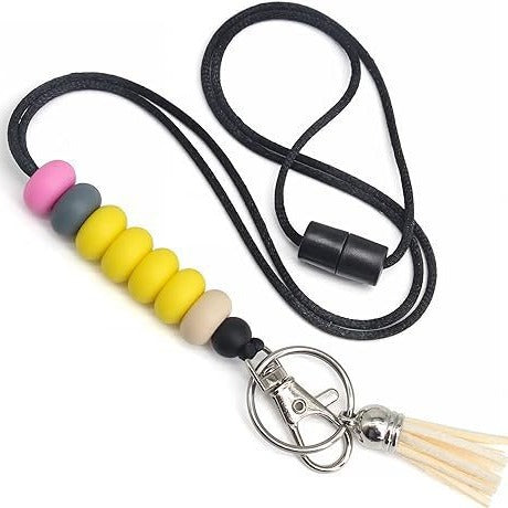 Bunte Silikon Schlüsselanhänger Lanyard Karnz