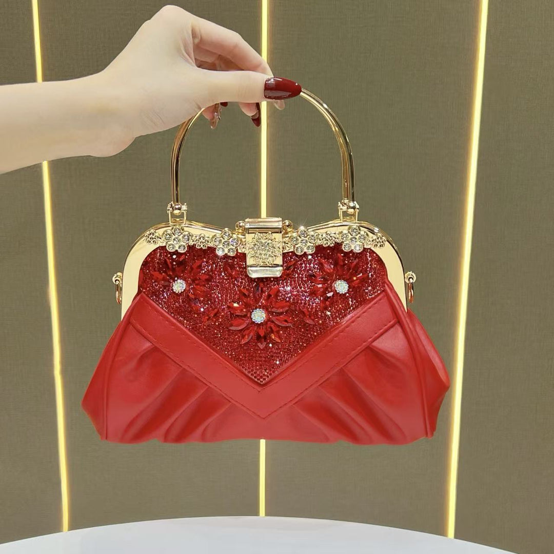 Elegante dekorative Handtasche für den Abend