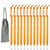 Unisex Aluminium Zeltspitzen Set Karnz