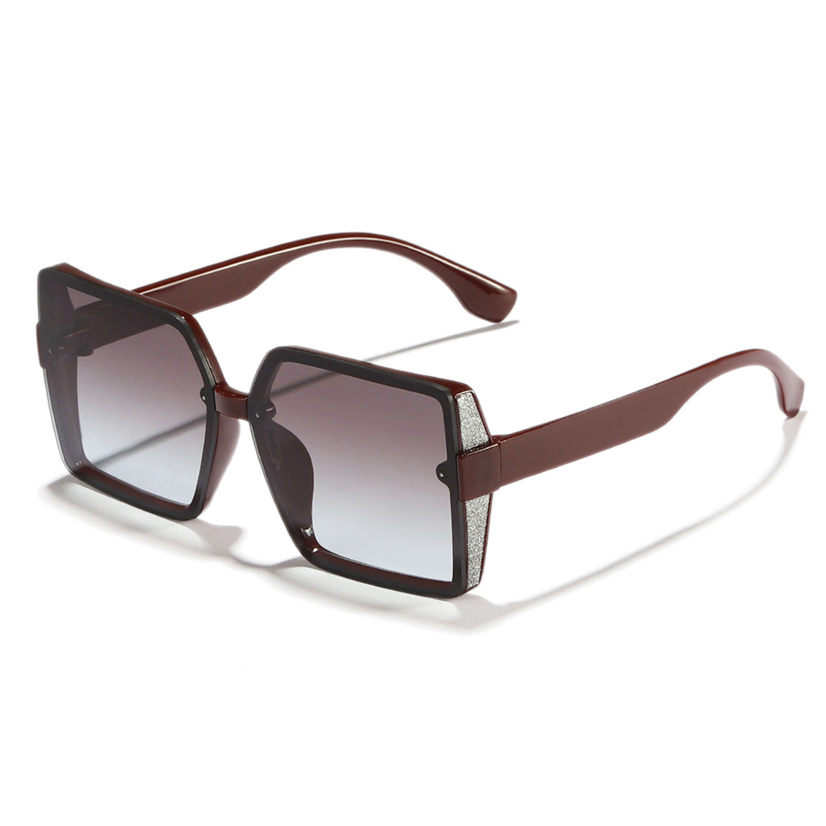 Damen modische Sonnenbrille im extravaganten quadratischen Design Karnz
