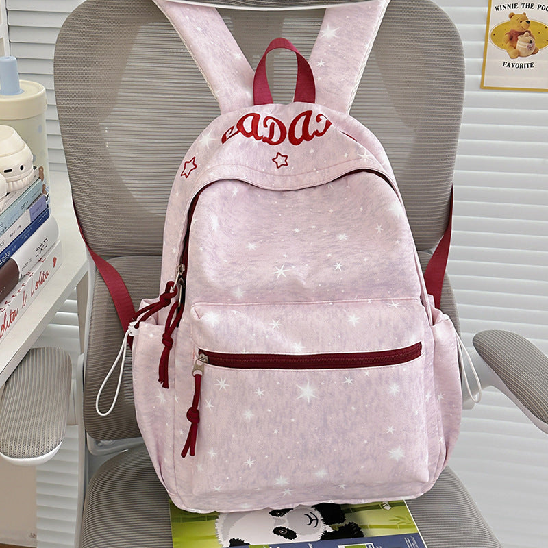 Stylischer Rucksack mit Sternenmuster Karnz 1791205224