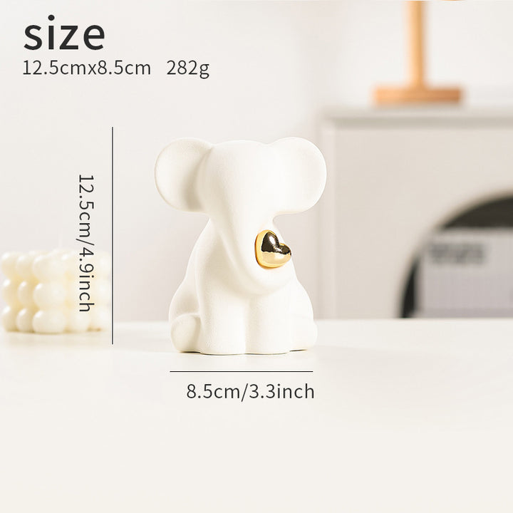 Dekorative Elefantenfigur Karnz