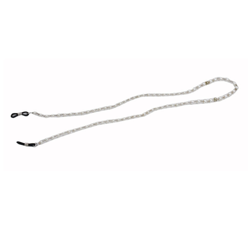 Elegante Perlmutt Brillen Kette Karnz