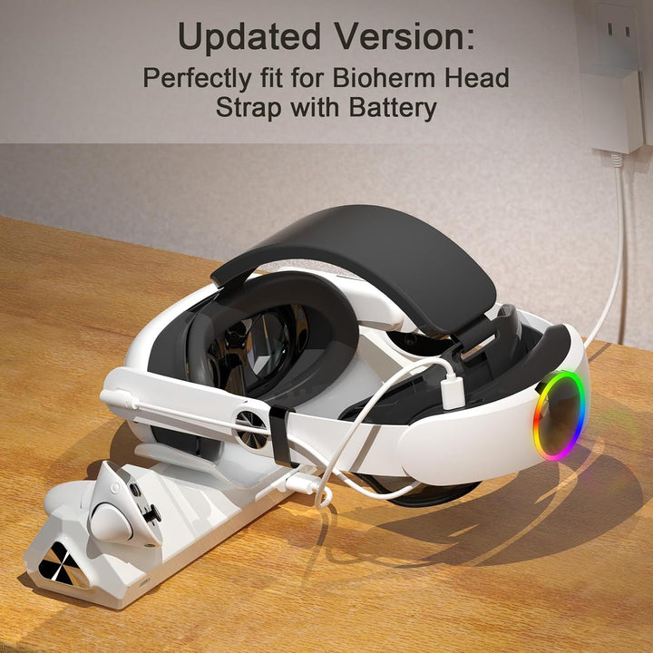 VR-Headset-Ladestation mit Rgb-Beleuchtung Karnz