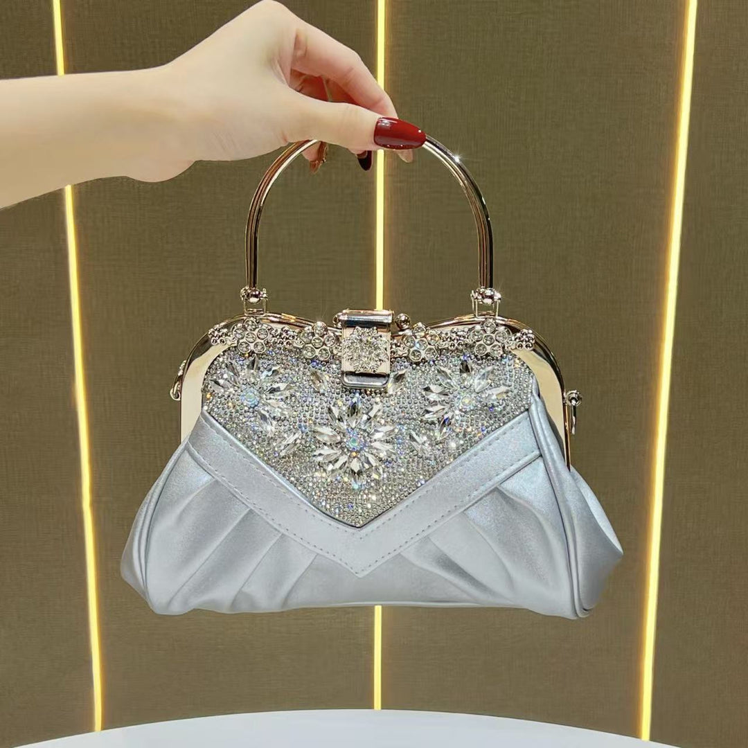 Elegante dekorative Handtasche für den Abend
