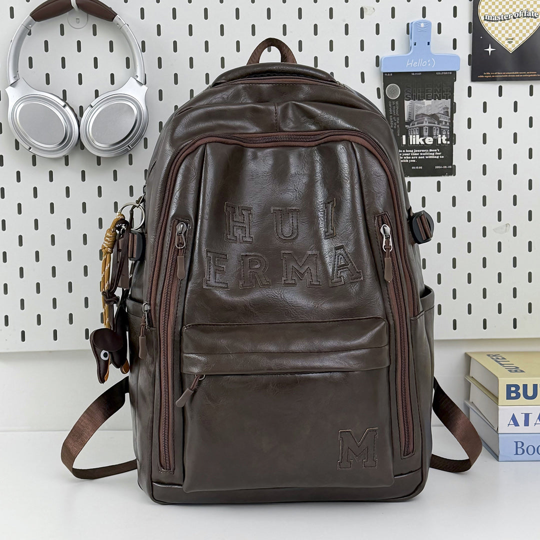 Premium Leder Rucksack Karnz
